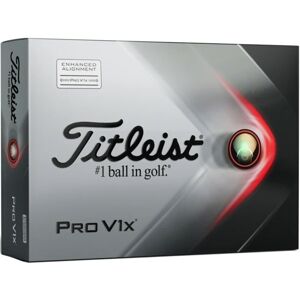 Titleist Pro V1x 2021 Golf Balls White Alignment