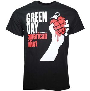 Green Day Tričko American Idiot Čierna S