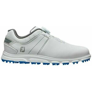 Footjoy Pro SL BOA Junior Golf Shoes White/Grey US 5