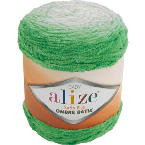 Alize Softy Plus Ombre Batik 7287 Green