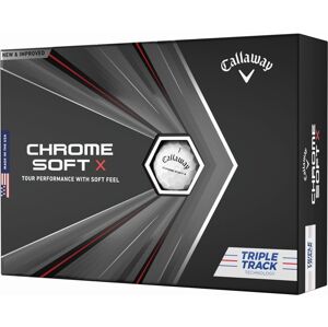 Callaway Chrome Soft X 2020 Triple Track White