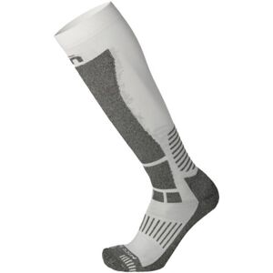 Mico Medium Weight Warm Control Ski Socks Bianco L