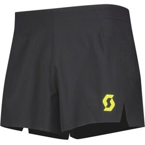 Scott Split Shorts RC Run Čierna-Žltá L