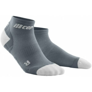 CEP WP4AJY Compression Low Cut Socks Ultralight Grey-Light Grey IV