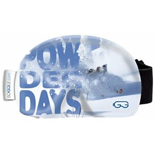 Soggle Goggle Protection Text Powderdays Obal na lyžiarske okuliare