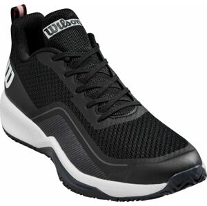 Wilson Rush Pro Lite Active Mens Tennis Shoe Black/Ebony/White 44 Pánska tenisová obuv