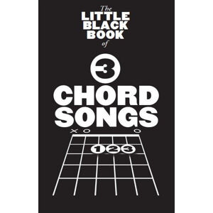 The Little Black Songbook 3 Chord Songs Noty