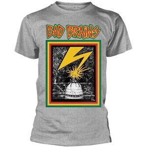 Bad Brains Tričko Logo Šedá S