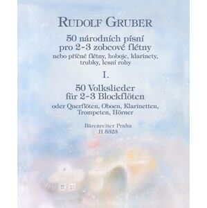 Rudolf Gruber 50 národních písní I. díl Noty