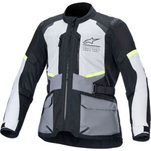 Alpinestars Andes Air Drystar Jacket Ice Gray/Dark Gray/Black S Textilná bunda