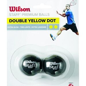 Wilson Staff Squash Balls Double Yellow