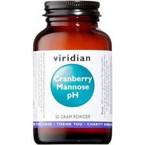 Viridian Cranberry Mannose pH Prášok 50 g