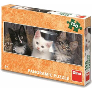 Dino Puzzle Tri mačiatka 150 dielov