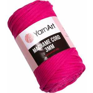 Yarn Art Macrame Cord 3 mm 771 Bright Pink