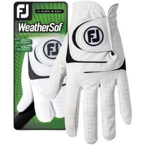Footjoy WeatherSof Mens Golf Glove 2018 White RH S