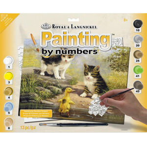 Royal & Langnickel Maľovanie podľa čísel Mačiatka