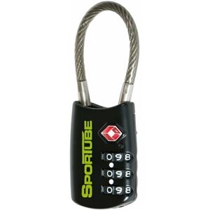 Sportube TSA 3-Digit Combination Lock Black