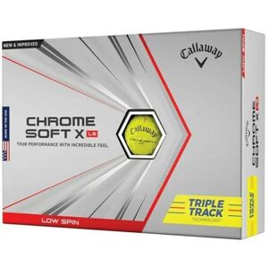 Callaway Chrome Soft X LS Yellow Triple Track Golf Balls
