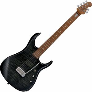Sterling by MusicMan JP150 Flame Maple Trans Satin Black