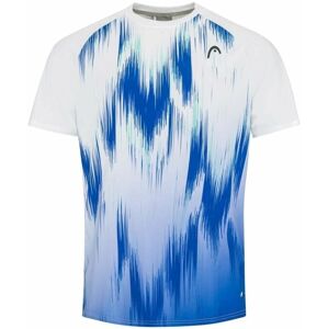 Head Topspin T-Shirt Men White/Print Vision 2XL Tenisové tričko