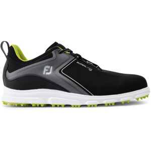 Footjoy Superlites Mens Golf Shoes Black/Lime US 8,5