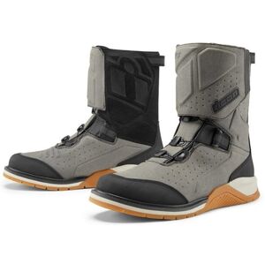 ICON - Motorcycle Gear Alcan WP CE Boots Grey 45 Topánky