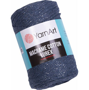 Yarn Art Macrame Cotton Lurex 2 mm 730 Navy Blue