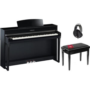 Yamaha CLP-745 PE SET Polished Ebony Digitálne piano