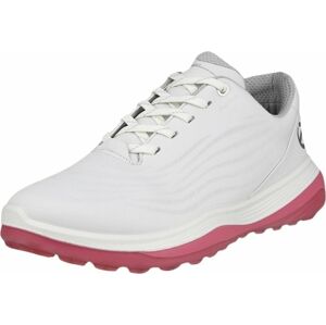 Ecco LT1 Womens Golf Shoes White/Bubblegum 37