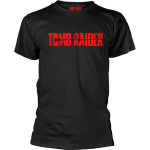 Tomb Raider Tričko Logo Čierna XL