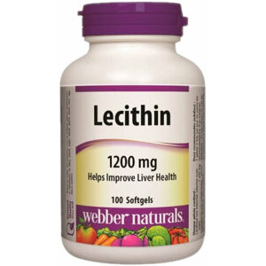 Webber Naturals Lecithin 100 tabs