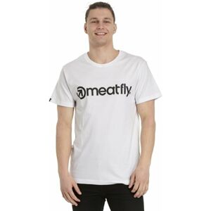 Meatfly Logo T-Shirt White L