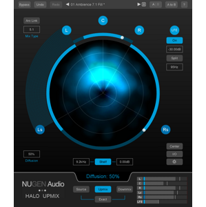 Nugen Audio Halo Upmix (Digitálny produkt)