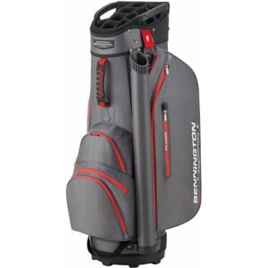 Bennington Dojo 14 Water Resistant Dark Grey/Red Cart Bag