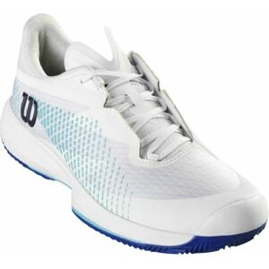 Wilson Kaos Swift 1.5 Clay Mens Tennis Shoe White/Blue Atoll/Lapis Blue 44 2/3 Pánska tenisová obuv