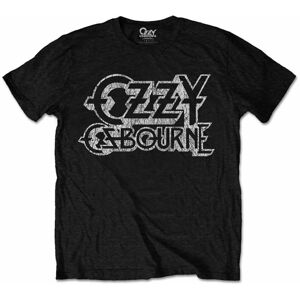 Ozzy Osbourne Tričko  Vintage Logo Black 2XL