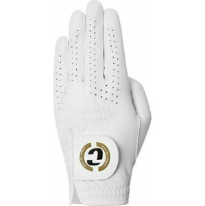 Duca Del Cosma Elite Pro Mens Golf Glove Left Hand for Right Handed Golfer White M/L