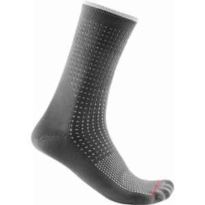 Castelli Premio 18 Sock Gunmetal Gray L/XL Cyklo ponožky