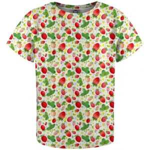 Mr. Gugu and Miss Go Strawberries Pattern Multi 6 - 8 rokov  Veselé a vtipné tričko