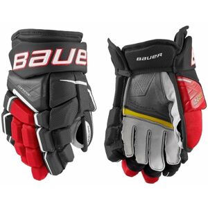 Bauer Hokejové rukavice S21 Supreme Ultrasonic JR 10 Čierna-Červená