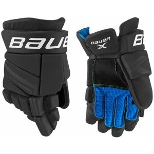 Bauer Hokejové rukavice S21 X JR 10 Čierna-Biela