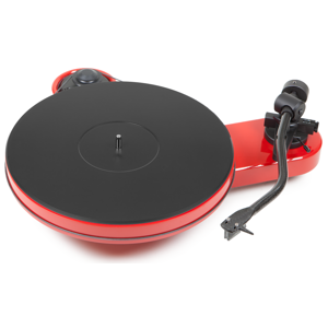 Pro-Ject RPM-3 Carbon + 2M Silver High Gloss Red