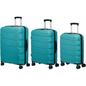 American Tourister Air Move Spinner Suitcase SET Teal 61 L