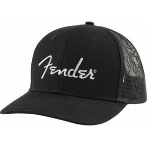 Fender Šiltovka Silver Logo Black