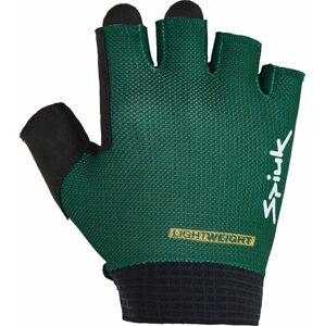 Spiuk Helios Short Gloves Green S Cyklistické rukavice