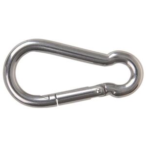 Osculati Carabiner hook polished Stainless Steel 10 mm