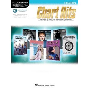 Hal Leonard Chart Hits: Instrumental P-A Horn Horn Noty