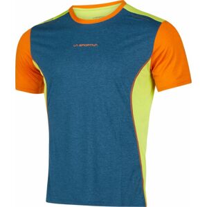 La Sportiva Tracer T-Shirt M Storm Blue/Lime Punch L Tričko