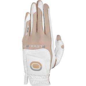 Zoom Gloves Hybrid Womens Golf Glove White/Sand LH