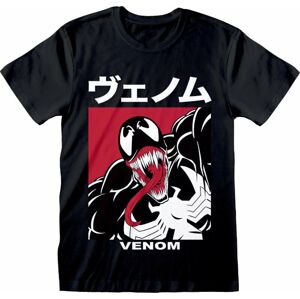 Marvel Comics Venom Tričko Venom Japanese Čierna S